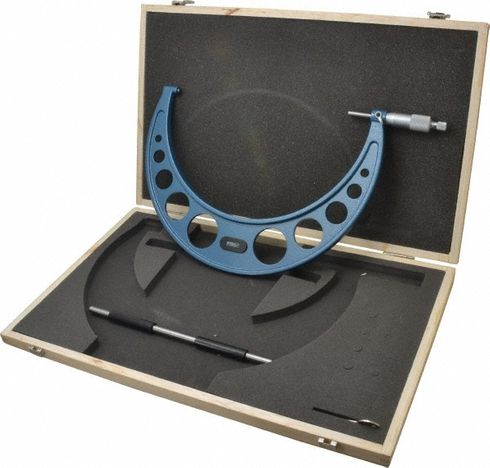 Fowler 9-10" Outside Inch Micrometer 52-240-010-1 522400101