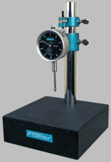 Fowler Kit Contains: Granite Base & 1" Travel Indicator, .001" Graduation, 0-100 Reading - Granite Stand with Dial Indicator . 52-580-109