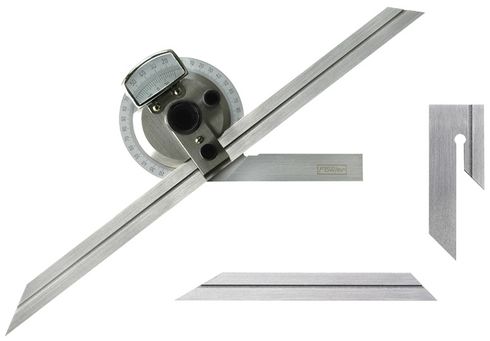 Fowler Universal Bevel Dial Protractor 52-440-612-0 524406120 Fowler Universal Bevel Dial Protractor 52-440-612-0 524406120