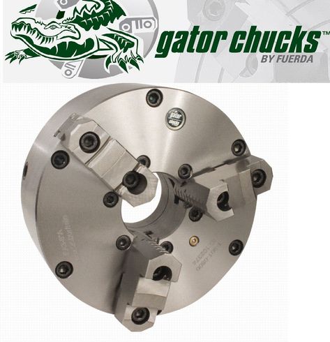 Gator 5" 3 Jaw Sem Steel Tru Adj Plain Back