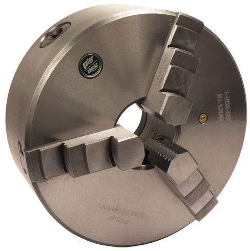 12" GATOR Lathe Chuck 3 Jaw 1 Piece Plain Back NEW 
