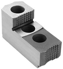 thumbnail image 2 of KT-15250P Steel Soft Jaws – 3-Piece Set For 15" Chuck (Fits Kitagawa B15, Samchully HCH-15, HAAS PC-15) 2 of 4