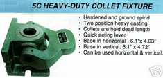 Heavy Duty 5C Collet Chuck Dead Length Fixture