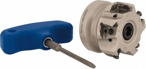 Iscar - 3105321 - Indexable Square-Shoulder Face Mills Cutting Diameter (Decimal Inch): 2.0000