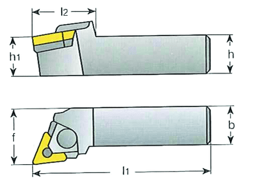 ISCAR MTJNR 10-3W -5/8 x 5/8" SH - RH - Turning Toolholder EH3600591  