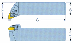 ISCAR MWLNL 12-3W -3/4 x 3/4" SH - LH - Turning Toolholder 3601337 