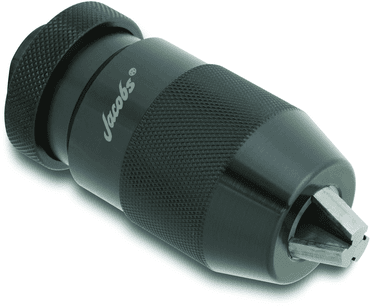 Jacobs .118 - .630" Capacity - 6JT Mount - HD Plain Keyless Drill Chuck