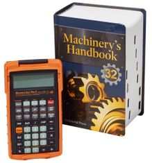 Machinery's Handbook, 32nd Edition, Large Print and Machinist Calc Pro 2 Combo