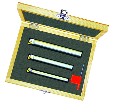 Micro 100 Coolant Thru Boring Bar Set - 3/8, 1/2, 5/8" Shank