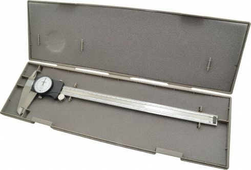 Mitutoyo 0 - 12'' Measuring Range .001 Grad  Dial Caliper 505-749