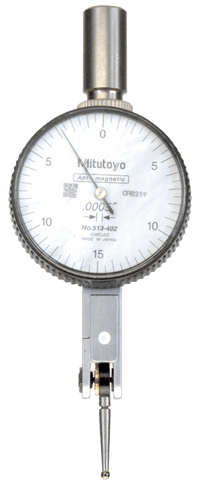 Mitutoyo .008 Range - .0001 Graduation - Horizontal Quik-Set Dial Test Indicator Kit