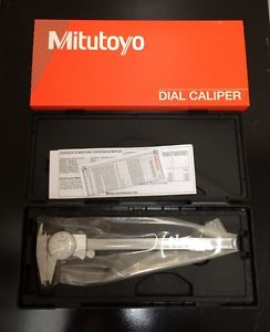 Mitutoyo 0 - 8" Dial Caliper Range 505-743