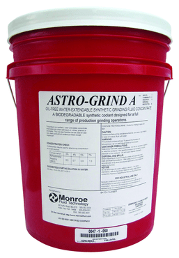 Monroe Astro-Grind A Oil-Free Synthetic Grinding Fluid-5 Gallon 0047-1-050