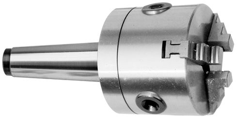 Morse Taper MT2 SHANK 3 INCH 3-JAW LATHE CHUCK