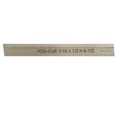 P1 Type Cut Off Blade 1/16 W X 1/2 H X 4-1/2" P1 5% COBALT 