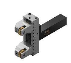 KTM109 Heavy Duty Style Straddle Square 3/4 Shank Knurling Tool Reversible Direction