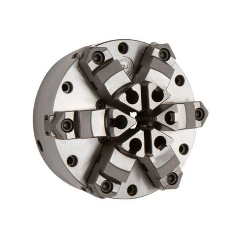 BTC 15" Zero Set 6-Jaw Cast Steel Chucks with Top Reversible Jaws