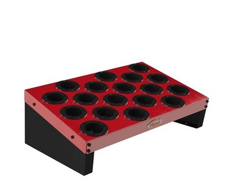 Angled platform for 50 taper CNC toolholders