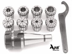 NMTB30 ER-40 SPRING COLLET CHUCK SET 17 PIECE