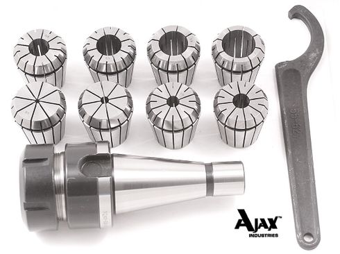 NMTB30 ER-40 SPRING COLLET CHUCK SET 17 PIECE