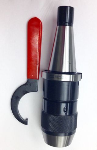 Vertex NMTB40 0-1/2 INCH INTEGRATED KEYLESS DRILL CHUCK Vertex NMTB40 0-1/2 INCH INTEGRATED KEYLESS DRILL CHUCK