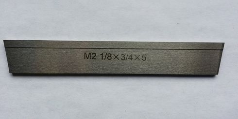 P2 Type Cut Off Blade HSS M2 3/32 wide X 1/2 height X 4-1/2 length 