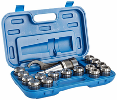 R8 17 PIECE ER-40 SPRING COLLET CHUCK SET 