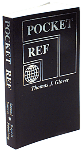 Pocket Reference Book by Thomas J. Glover MY50235903