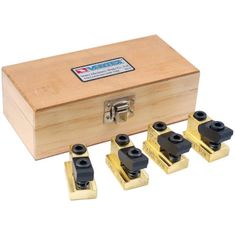 PRO-SERIES 4 PIECE 1/2 INCH T-SLOT CLAMPING NUT KIT 