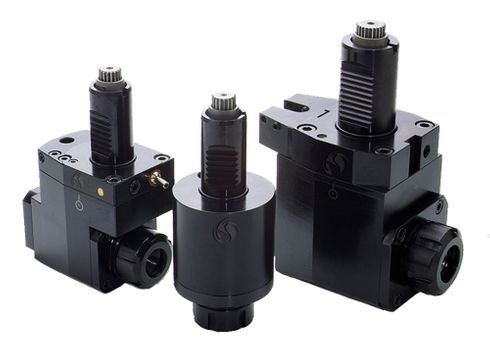 R12 VDI ER32 40mm RH Live Driven Tooling Sauter Type DIN 5480  Forward Head FR40548032100 R1240AL1