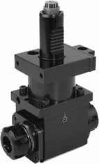 R21 VDI Live Driven Tooling Radial 5480 D/M Head Double Collets 40mm ER32 DF4054803285D