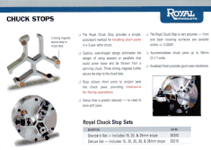 Royal Chuck Stops 5 Piece Set