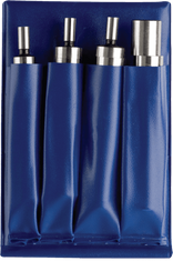 Fowler Single & Double End - 3/8 & 1/2'' Shank - .200 & .500 Tip - Combo Audible Edge & Center Finder Set