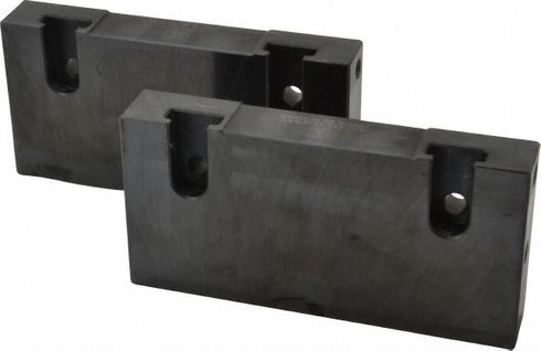 SNAP Jaws 6" 3.0 X 1.0  STEEL Vise Jaws for 6" Kurt 6MSJ-300