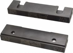 SNAP Jaws 6" HARD VISE JAWS with 3/16" STEP for 6" Kurt Vise 6HSJ-177