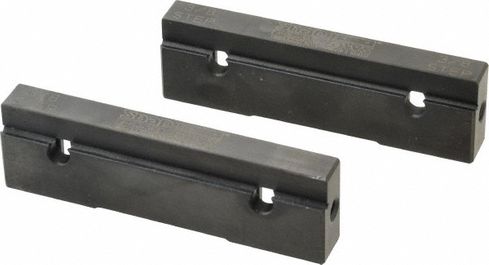 SNAP Jaws 6" HARD VISE JAWS with 3/8" STEP for 6" Kurt Vise 6HSJ-365