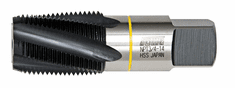 Sowa 1-1/4 - 11-1/2, 5 Flute Spiral NPT YELLOW RING HSSE-V3 Pipe Tap 123-416