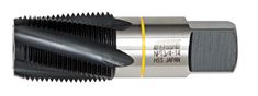 Sowa 1 - 11-1/2, 5 Flute Spiral NPT YELLOW RING HSSE-V3 Pipe Tap 123-414