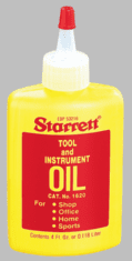 Starrett #1620 - 4 oz Tool & Instrument Oil 53216