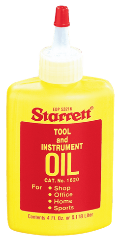 Starrett #1620 - 4 oz Tool & Instrument Oil 53216 Starrett #1620 - 4 oz Tool & Instrument Oil 53216