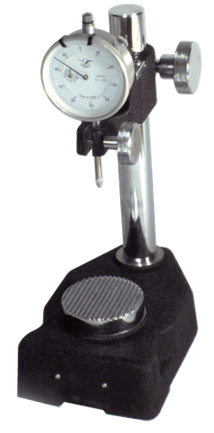 Steel Check Stand Indicator Holder with Serrated Anvil & 1" Travel Indicator, .001" Graduation, 0-100 Reading - Steel Check Stand Indicator Holder with Indicator NB65SS2N Steel Check Stand Indicator Holder with Serrated Anvil & 1" Travel Indicator, .001" Graduation, 0-100 Reading - Steel Check Stand Indicator Holder with Indicator NB65SS2N