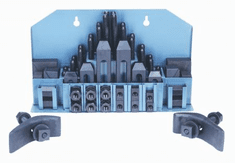 Te-Co Machinist Clamping Set - #20413; 3/8-16 Stud Size; 1/2 T-Slot Size 20413 