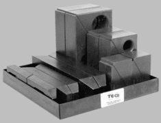 Te-Co Step Block and Clamping Set - #21001; 5/16 & 3/8 Stud Size