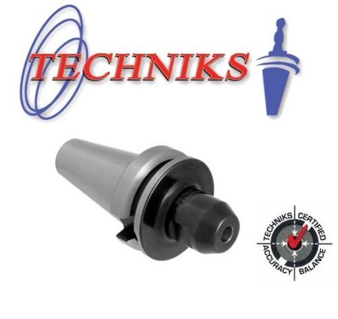 Techniks BT40 1/4 End Mill Holder 2.5" Long AT3 Ground 