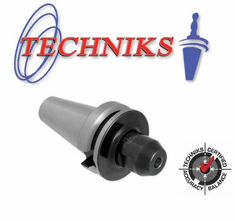 Techniks BT40 1/8 End Mill Holder 2.5" Long AT3 Ground 