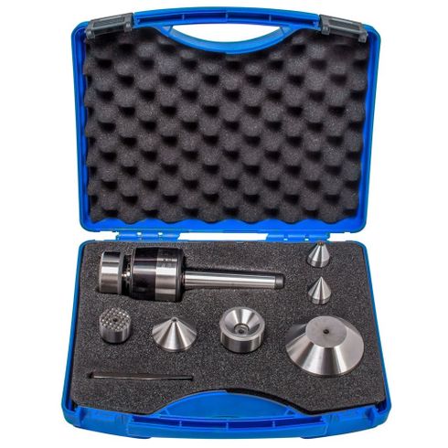 Toolmes Live Center MT#4 with Interchangeable Insert Set