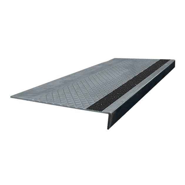 Grit Strip Rubber Stair Tread - Square Nose|All Stair Treads