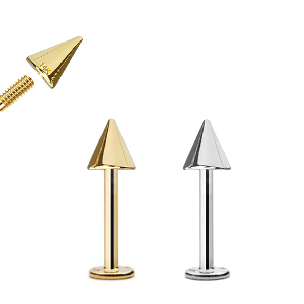 Gold spike studs Clearance