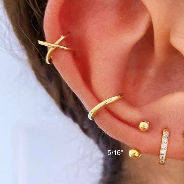 AceFun 16 Gauge Acier Inoxydable Piercing Fer à Cheval Labret Piercing