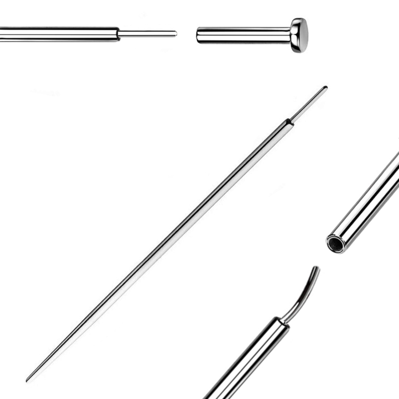 G23 Titanium Easy Insertion Pin Taper for Titanium Threadless Jewelry